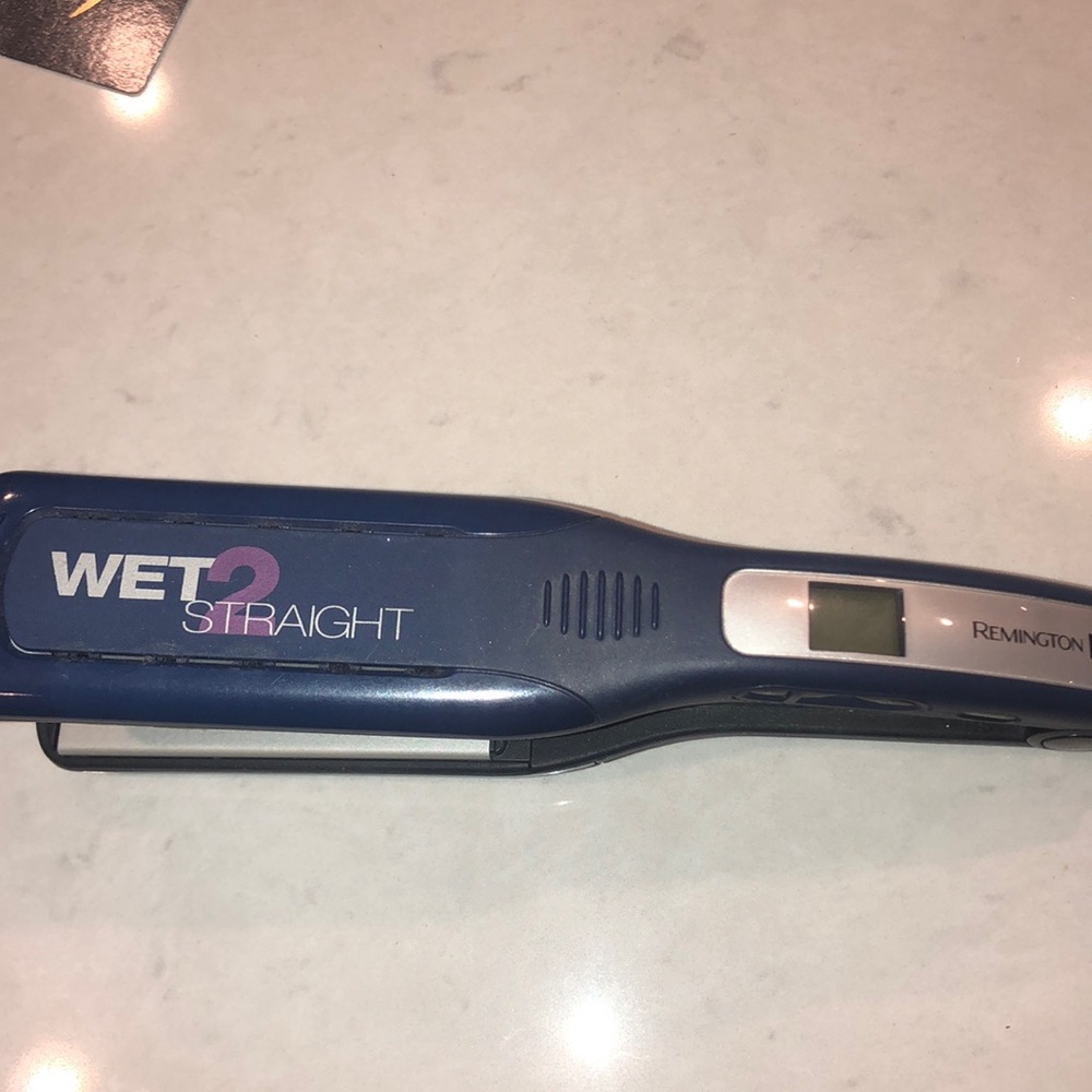 Wet to dry hair straightener